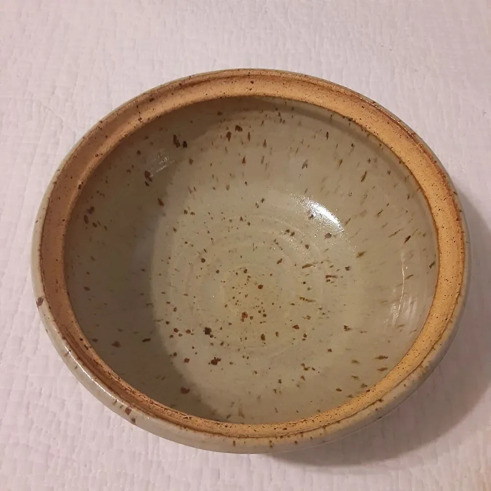 Vintage RARE Jim Cantrell Signed 1970s Pedastal Lid Casserole